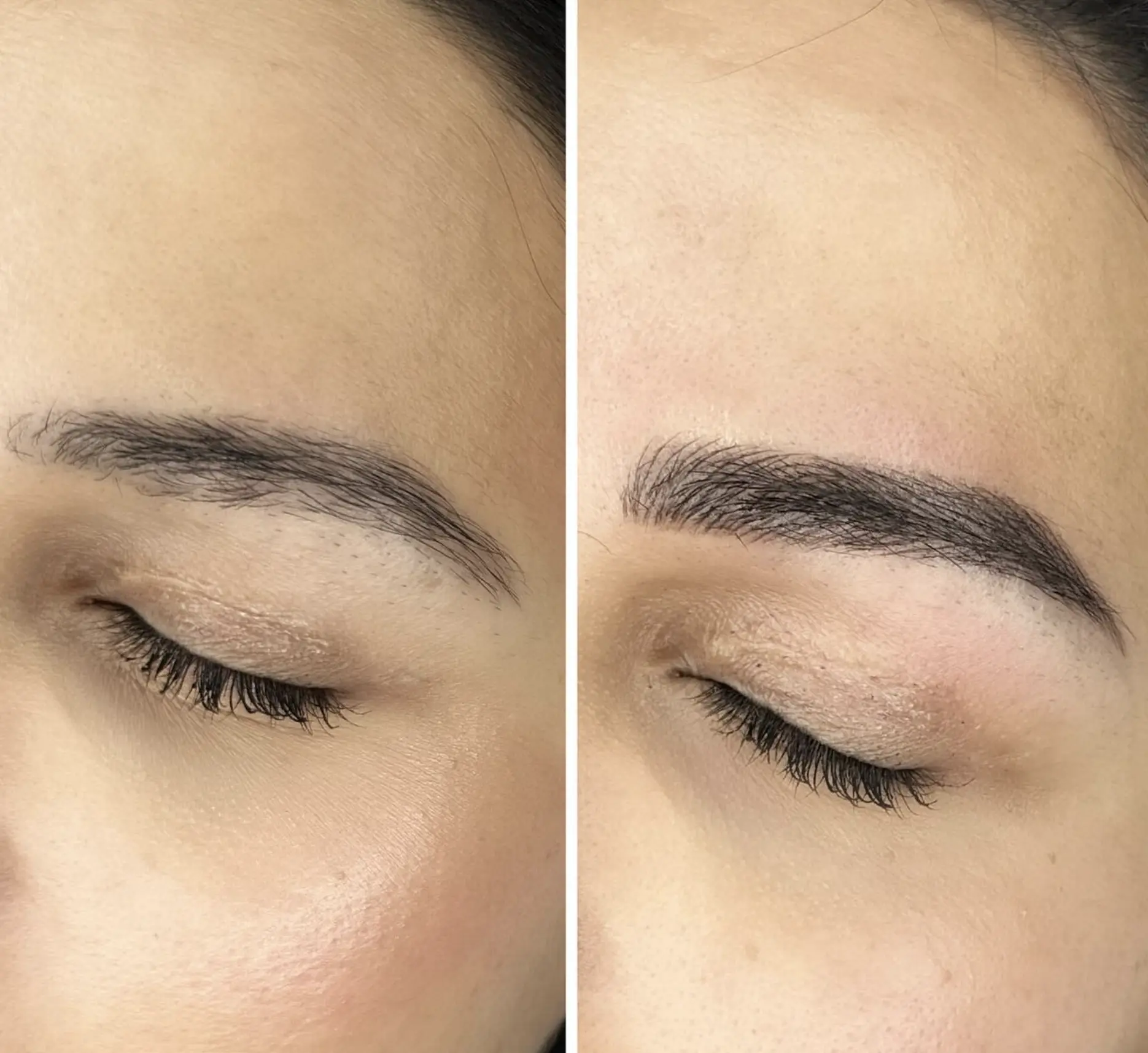 Sweat-safe brow healing tips