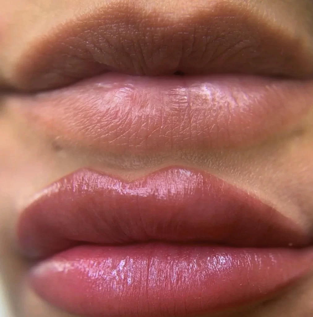 lip blush tattoo