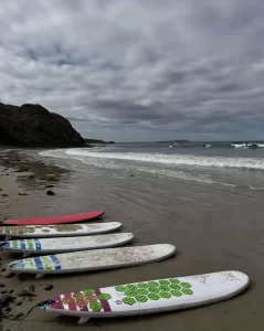 surfing Phillip Island